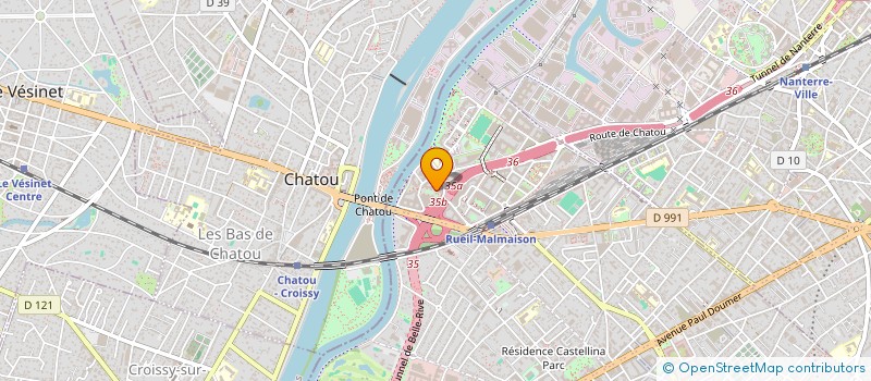 localisation de l'entreprise CLEXIA à RUEIL-MALMAISON