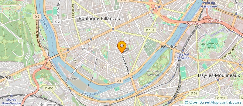 localisation de l'entreprise CLEYA à BOULOGNE-BILLANCOURT