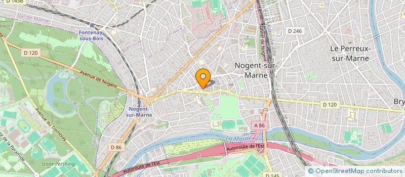 localisation de l'entreprise CLEYNEL  NOGENT-SUR-MARNE