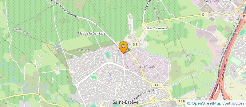 localisation de l'entreprise CLEYVER à SAINT-ESTEVE