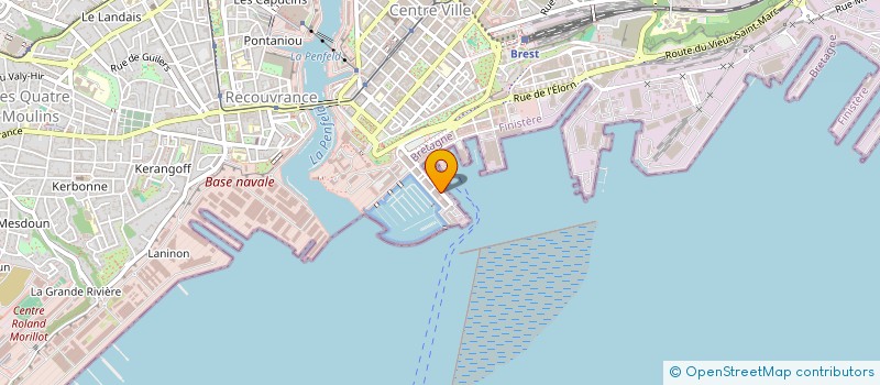 localisation de l'entreprise CLEZIO  BREST