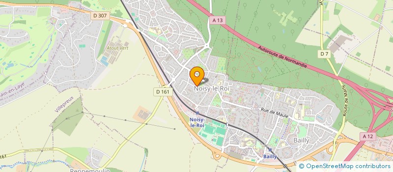 localisation de l'entreprise CLF 18-20 RUE DE SEVRES  NOISY-LE-ROI