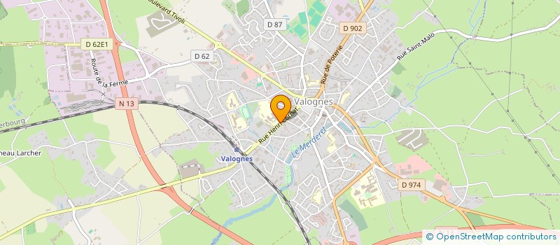 localisation de l'entreprise CLF  VALOGNES