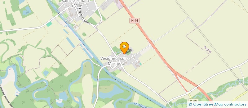 localisation de l'entreprise CLF à VESIGNEUL-SUR-MARNE