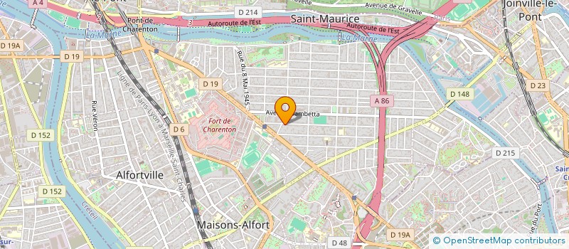 localisation de l'entreprise CLF à MAISONS ALFORT