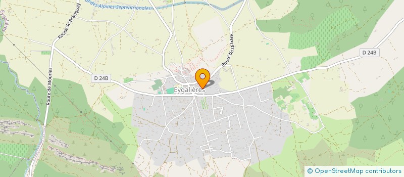 localisation de l'entreprise CLF  EYGALIERES