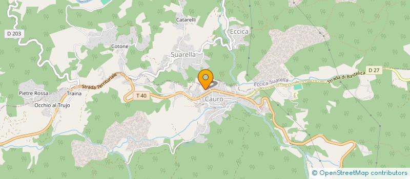 localisation de l'entreprise CLF  CAURO