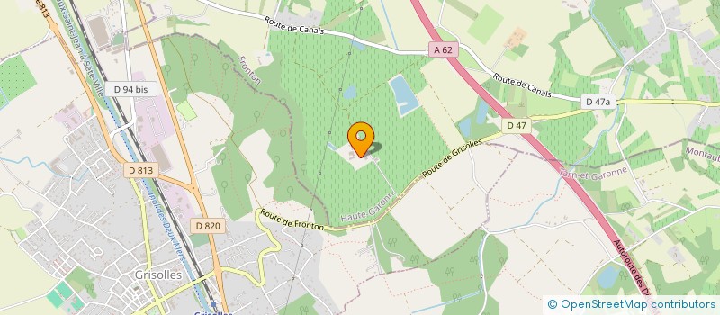 localisation de l'entreprise CLF  FRONTON