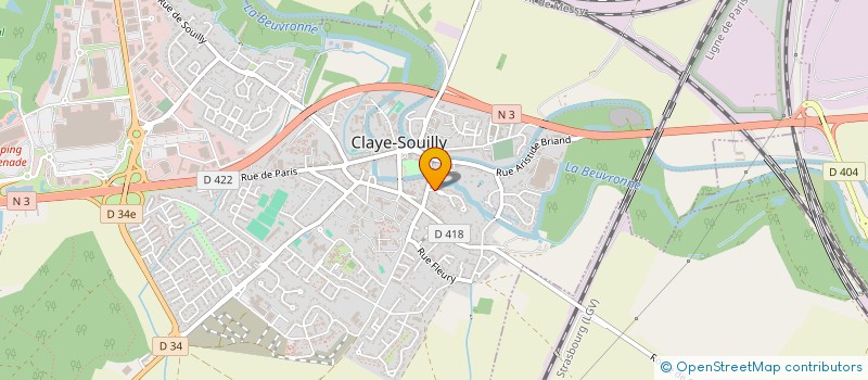 localisation de l'entreprise CLF DEPANNAGE à CLAYE-SOUILLY
