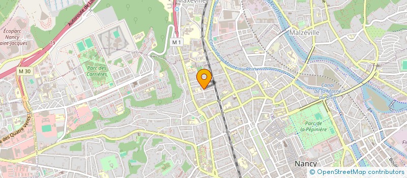 localisation de l'entreprise CLF IMMO GERANCE  NANCY