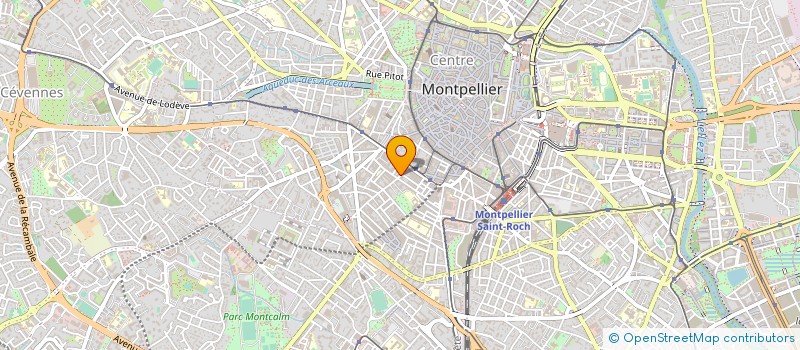 localisation de l'entreprise CLF MEDIA à MONTPELLIER