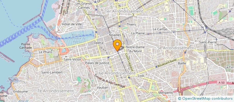 localisation de l'entreprise CLFG DISTRIBUTION à MARSEILLE