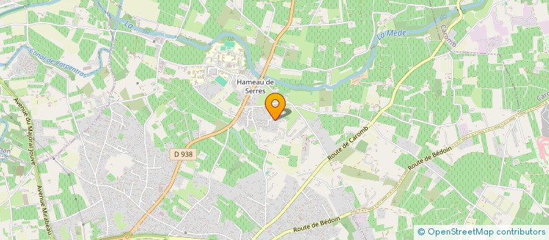 localisation de l'entreprise CLG  CARPENTRAS