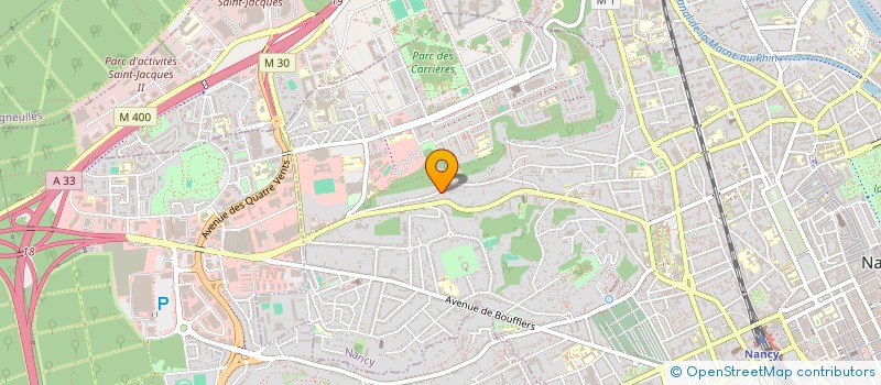 localisation de l'entreprise CLG  NANCY