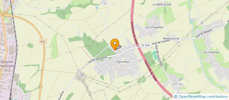 localisation de l'entreprise CLG ALARME  JUSSY