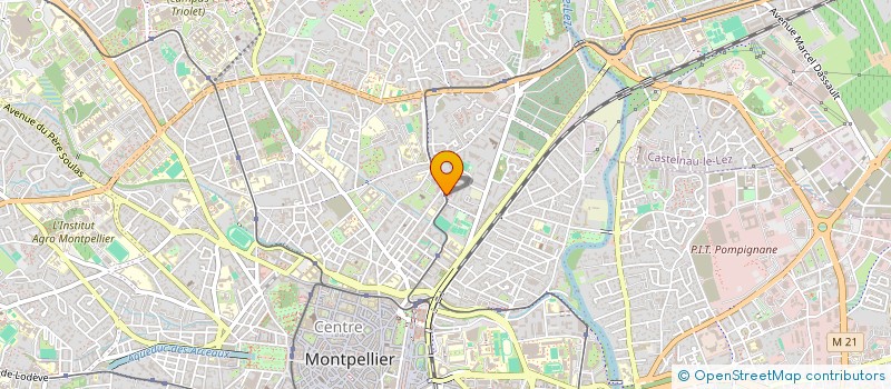 localisation de l'entreprise CLG CONSTRUCTION BOIS à MONTPELLIER