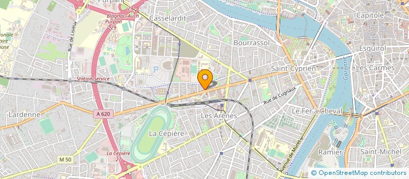 localisation de l'entreprise CLG CREATIVE  TOULOUSE