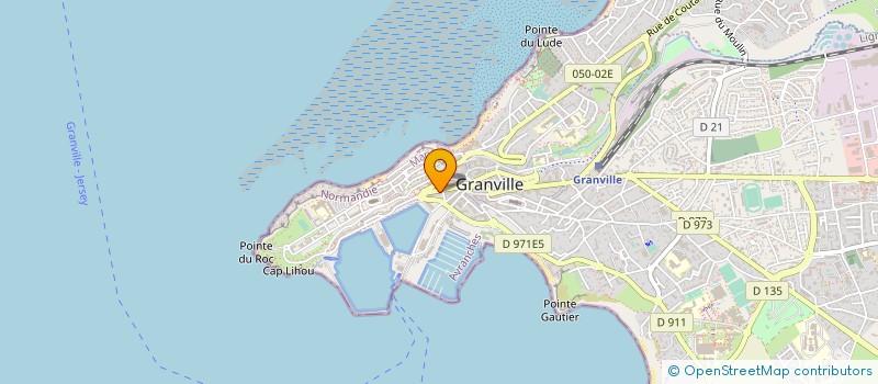 localisation de l'entreprise CLG DISTRIBUTION à GRANVILLE