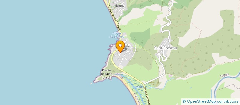 localisation de l'entreprise CLG IMMO  VICO