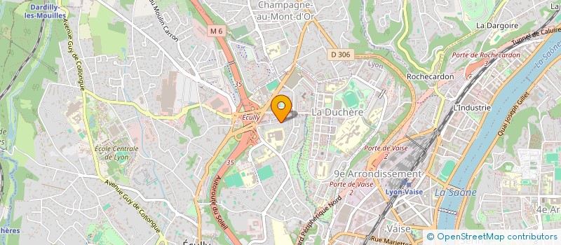 localisation de l'entreprise CLG IMMOBILIER  ECULLY