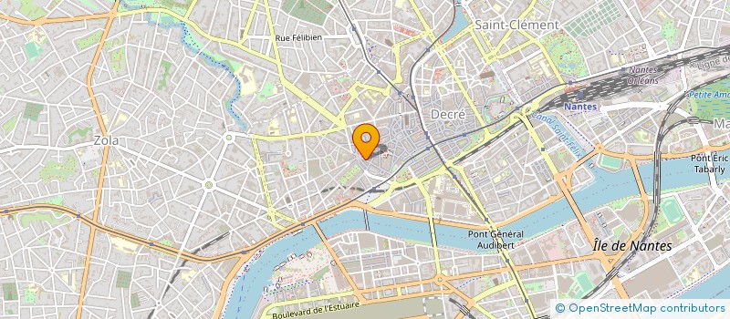 localisation de l'entreprise CLG INVEST  LA CHAPELLE-SUR-ERDRE