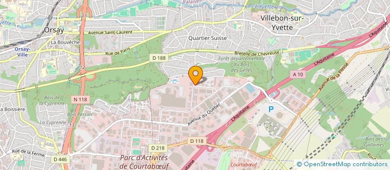 localisation de l'entreprise CLG INVEST  VILLEBON-SUR-YVETTE