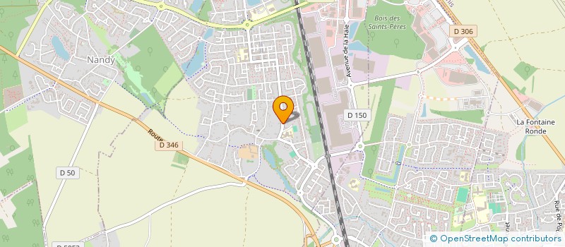 localisation de l'entreprise CLG MS  SAVIGNY-LE-TEMPLE