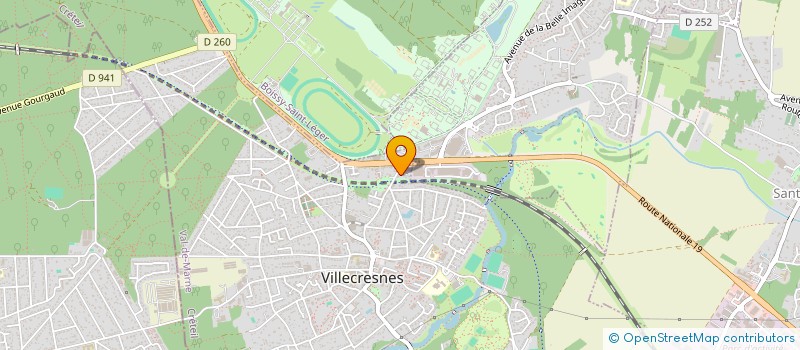 localisation de l'entreprise CLGROUPE à VILLECRESNES