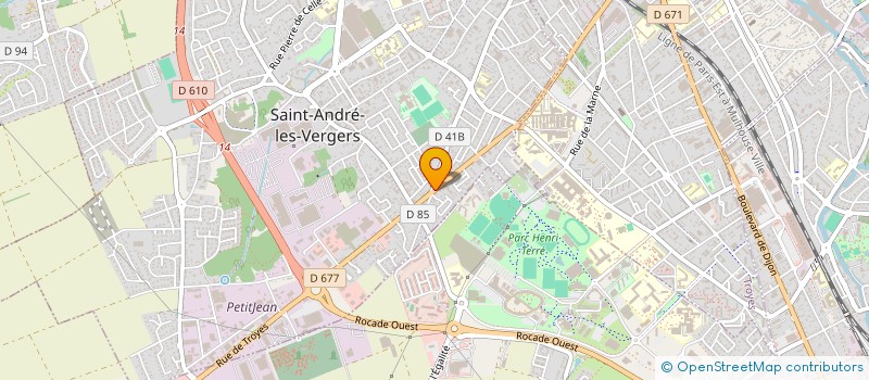 localisation de l'entreprise CLH CONSULTANTS à SAINT-ANDRE-LES-VERGERS
