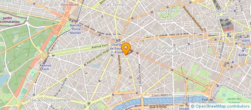 localisation de l'entreprise CLH1  PARIS