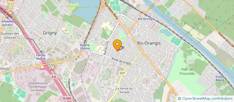localisation de l'entreprise CLHE à RIS-ORANGIS