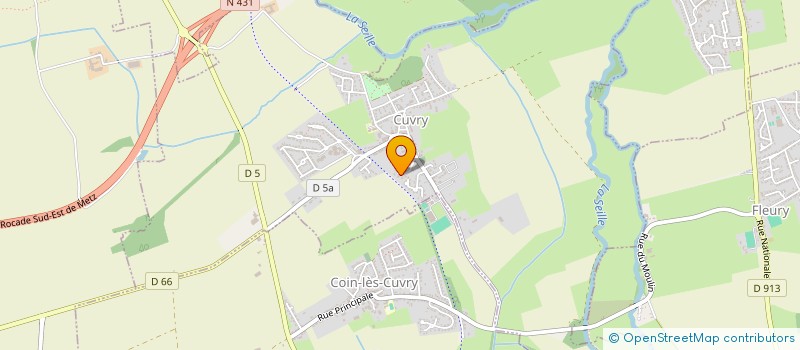 localisation de l'entreprise CLHJ LINTZ  CUVRY