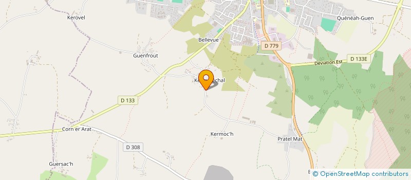 localisation de l'entreprise CLHYN  GRAND-CHAMP