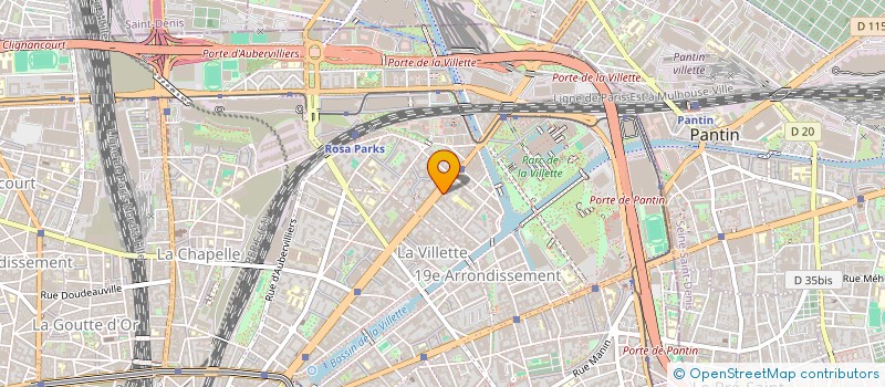 localisation de l'entreprise CLI  PARIS