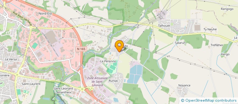 localisation de l'entreprise CLI  THEIX-NOYALO