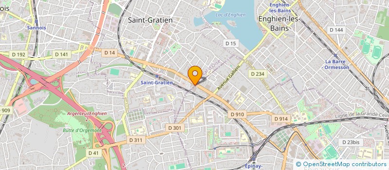 localisation de l'entreprise CLI-IN à SAINT-GRATIEN