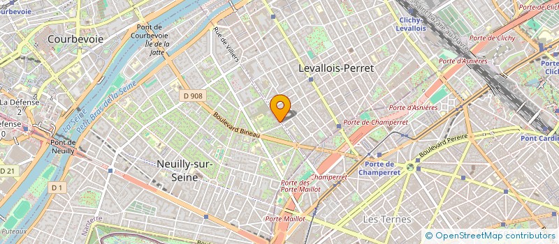 localisation de l'entreprise CLI-INS à NEUILLY-SUR-SEINE