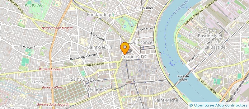 localisation de l'entreprise CLI3NTS à BORDEAUX