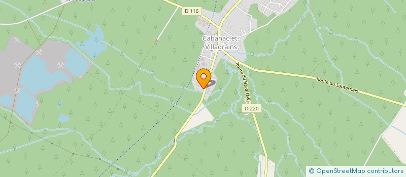 localisation de l'entreprise CLIA  SAUCATS