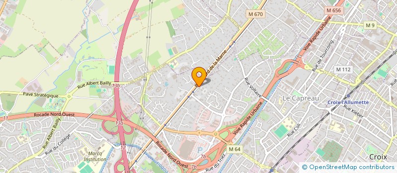 localisation de l'entreprise CLIADIS  WASQUEHAL