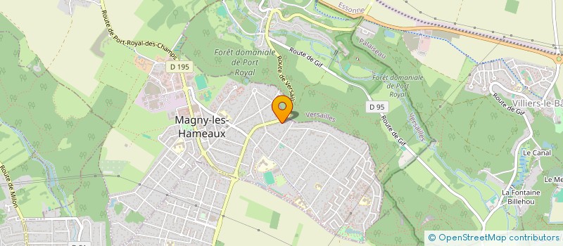 localisation de l'entreprise CLIC  MAGNY-LES-HAMEAUX