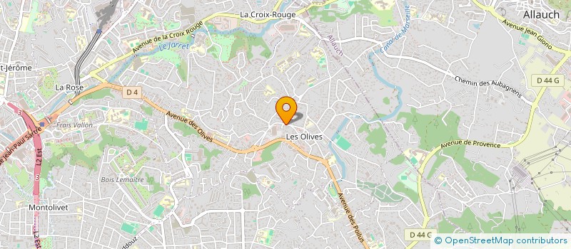 localisation de l'entreprise CLIC à MARSEILLE