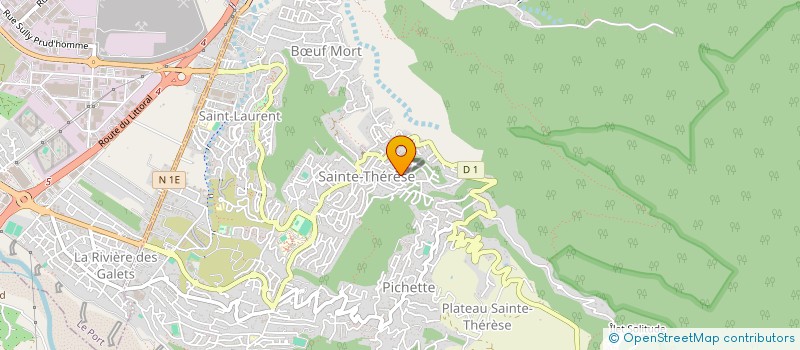 localisation de l'entreprise CLIC ALU à LA POSSESSION