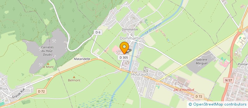 localisation de l'entreprise CLIC & COM  DOMMARTIN