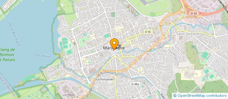 localisation de l'entreprise CLIC CONSTRUCTION à MARIGNANE