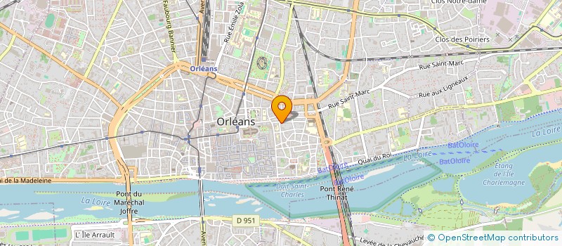 localisation de l'entreprise CLIC D'ENFER  ORLEANS