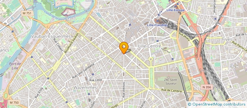 localisation de l'entreprise CLIC DATA à LILLE