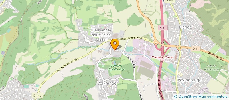 localisation de l'entreprise CLIC ET PLUS ET ASSOCIES  THIONVILLE