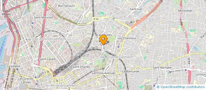 localisation de l'entreprise CLIC ET TROC à MARSEILLE