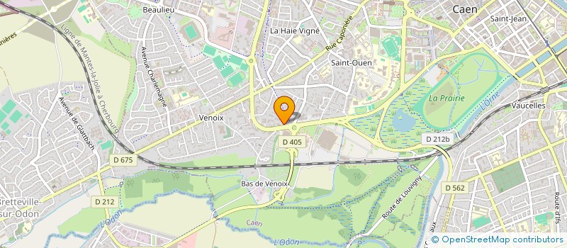 localisation de l'entreprise CLIC HOUSE LOCATION à CAEN